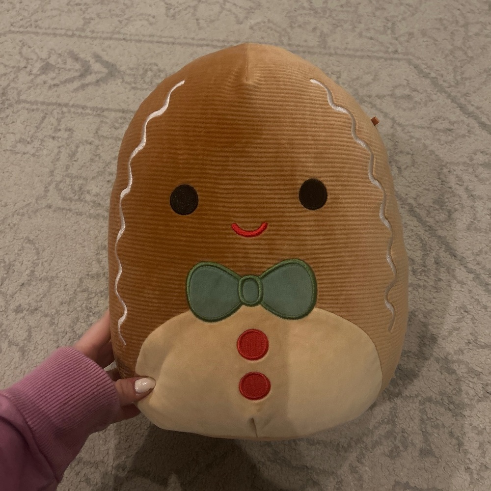 12-inch “Jordan” corduroy gingerbread squishmallow